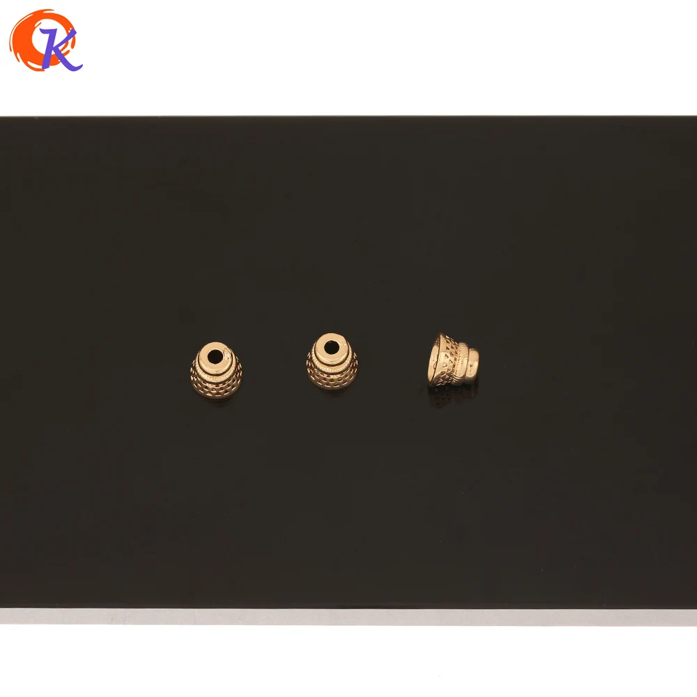 

Cordial Design 100Pcs 7*8MM Jewelry Accessories/Connectors/Hand Made/Earring Findings/Copper/Caps Shape/Charms/DIY Making