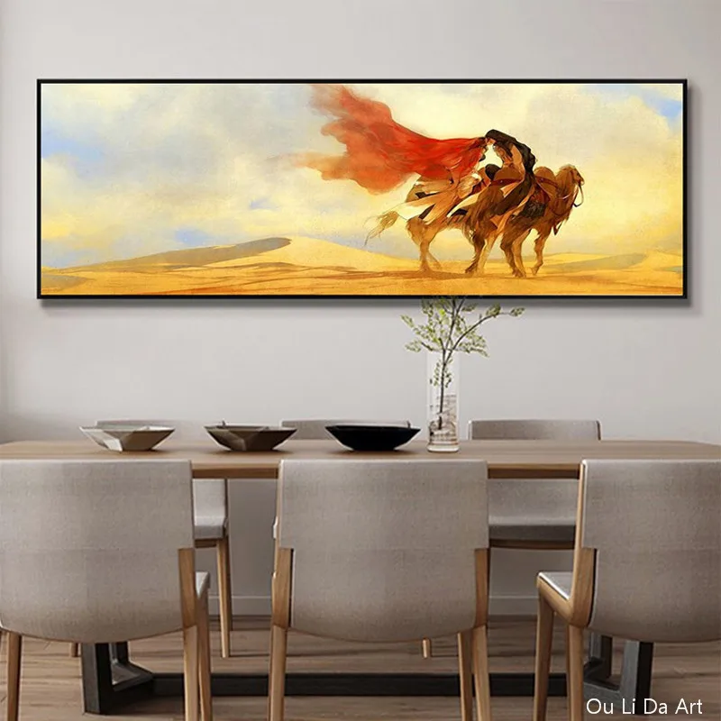 Без рамки современный пустынный безудержный поцелуй любви Настенные рисунки