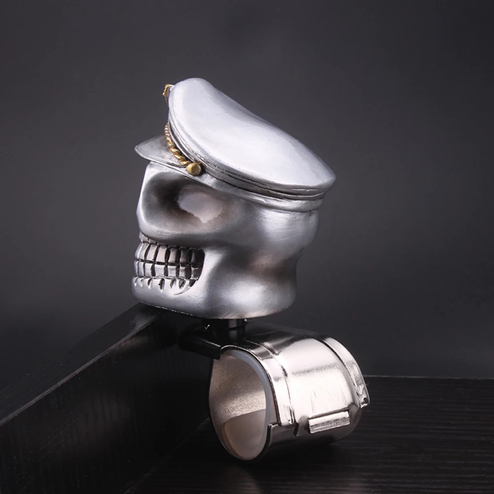 Новая автомобильная ручка с черепом гибкая простая установка вращающийся