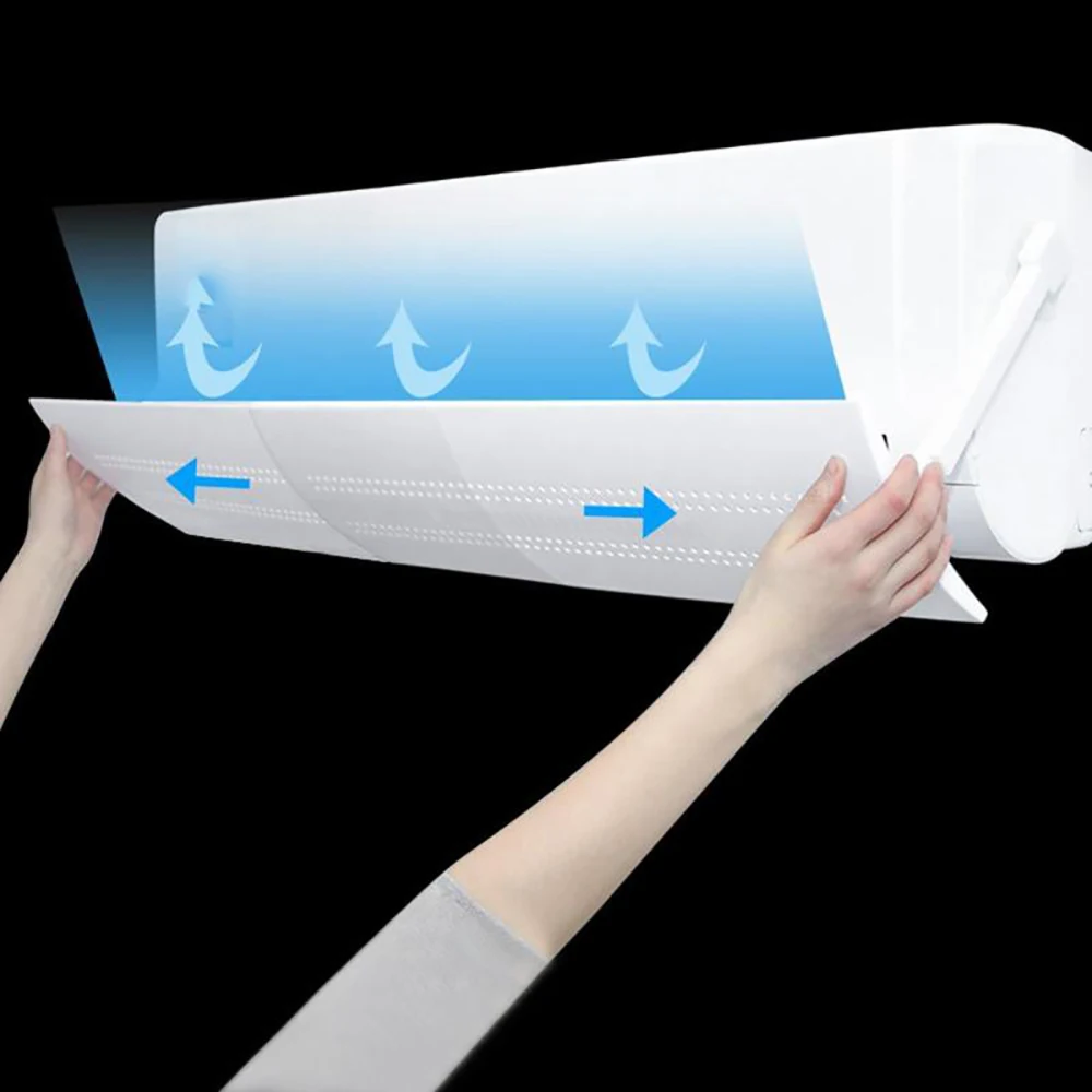 

New Adjustable Air Conditioner Cover Anti-wind Air Conditioning Baffle Shield Windshield Month Straight Board Household Supply