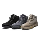 Модная кожаная мужская обувь; Повседневная дышащая обувь; Мужские удобные кроссовки на плоской подошве; Мужские кожаные уличные водонепроницаемые кроссовки размера плюс 48