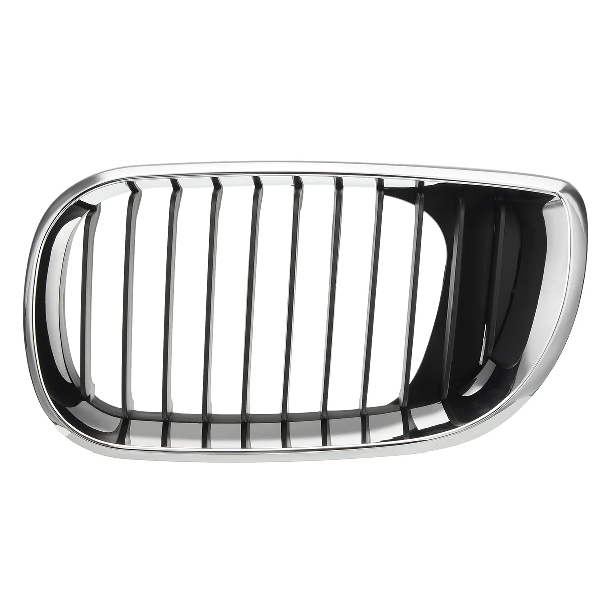 Глянцевая черная Автомобильная Передняя M color решетка радиатора для BMW E46 седан 4
