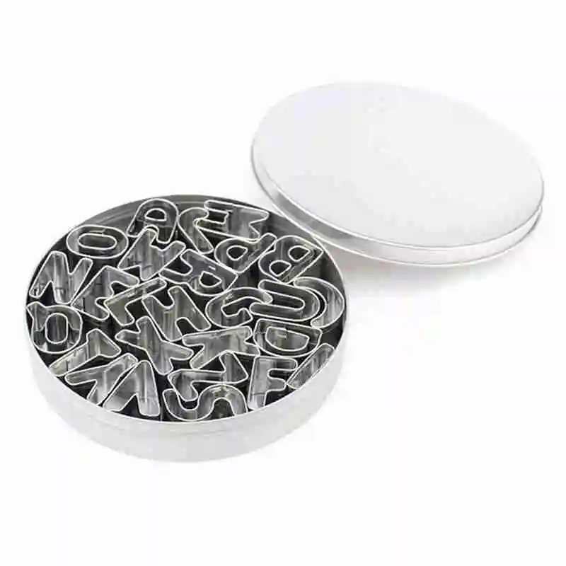 

Number Letter Mold Sugar craft Fondant Cake Decorating Cookies Cutter supplies Tools Mold Cookie Mold party birthday Paste B2E5