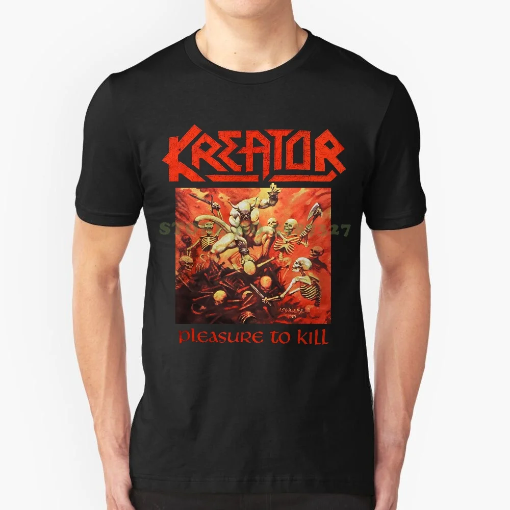 

Оригинальная футболка Kreator с удовольствием от фотографий, модель S, M, L, Xl, 2xl, новая Ретро футболка из 100% хлопка