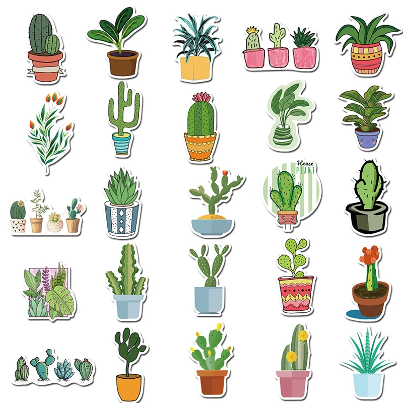 

10Pcs Green Life Decorative Sticker Books Scrapbooking DIY Note Paper Sticker Flakes Stationary Office Accessories Art