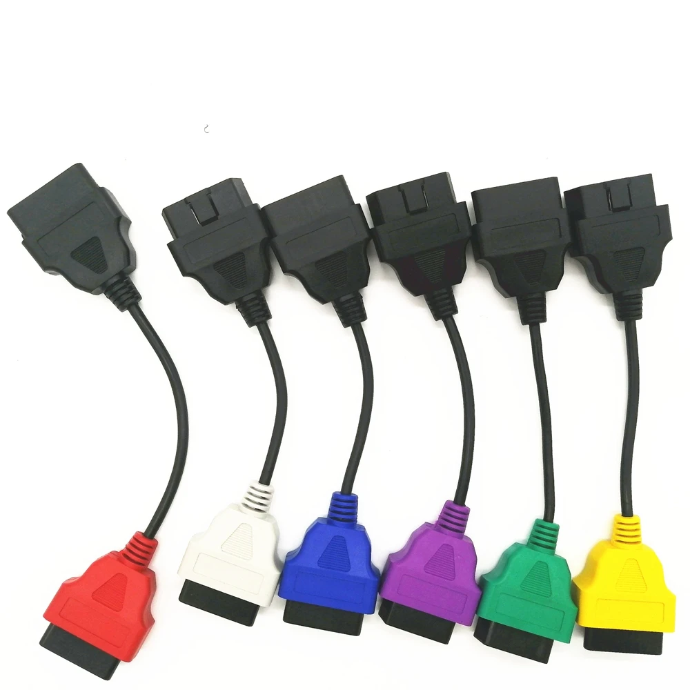 1 шт./лот для MultiECUScan/FiatECUScan прочные кабели диагностики интерфейса obd2 Jeep Chrysler FIAT LANCIA