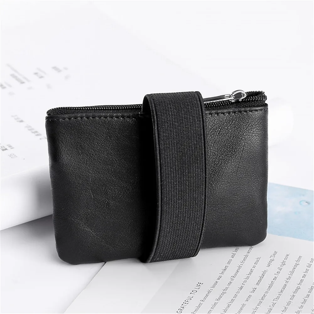 

Mini Wrist Bag Classic Texture Delicate Creative Design Chic Women Pu Leather Wrist Purse Pure Color Wristlets Handbag Clutch
