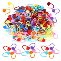 lmdz 50 550pcs mix color plastic resin small clips locking stitch markers crochet latch knitting tools needle clip hook sewing