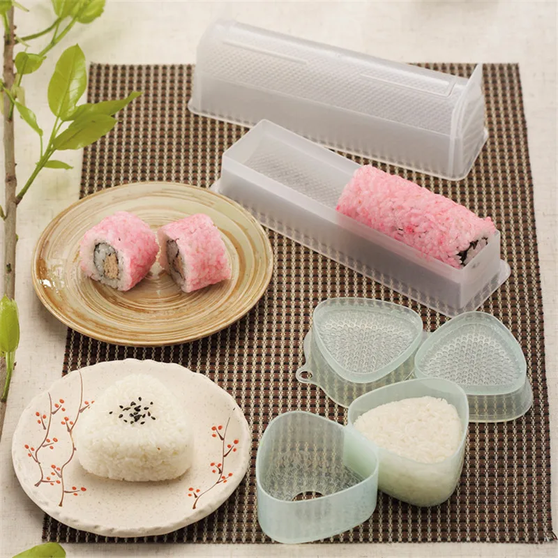 

Japanese Style Rice Ball Sushi Mold All for Kitchen Accessories Children's Bento Rice Ball Mold Form for Cooking Kitchen Tools.7