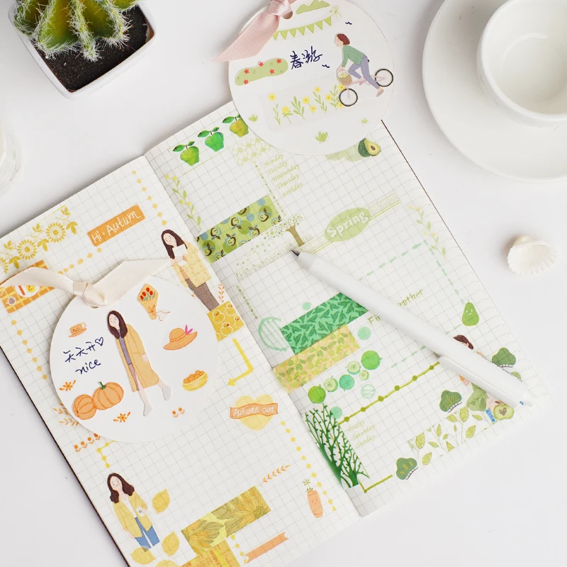 Бумажная Маскировочная лента для ежедневника сделай сам круглый год|Офисный