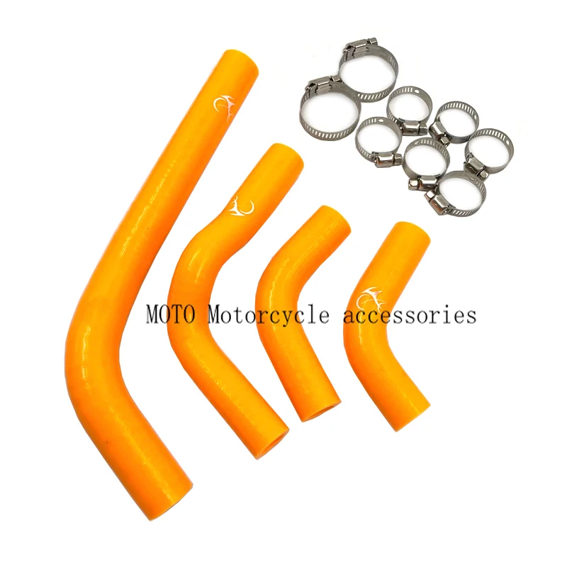 Motorcycle Engine Accessories Silicone Radiator Hose Kit For Honda CRF250 CRF250X 2004-2009 05 06 07 08 CRF 250 | Автомобили и