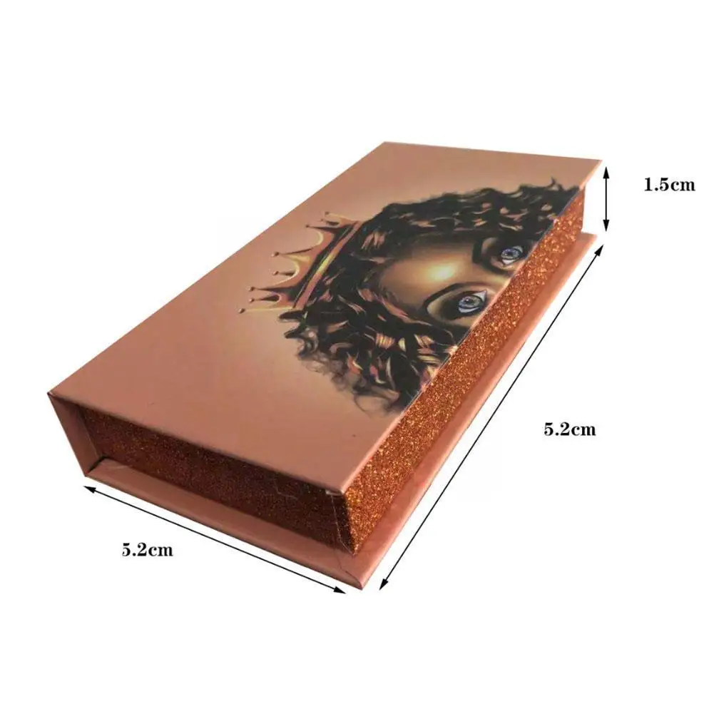 

5-100Pcs Eyelash Packaging Wholesale 7 Color Rectangle With Lash Boxes Bulk Packaging Mink 25mm Lashes New Box Trays Lashes Y5D8