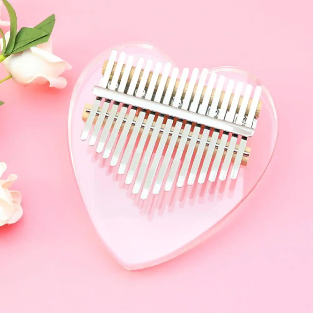 

Kalimba акриловое 17 прозрачное пианино для большого пальца Kalimba подарок Радужный молоток тюнер для пианино с Kalimba K1z6
