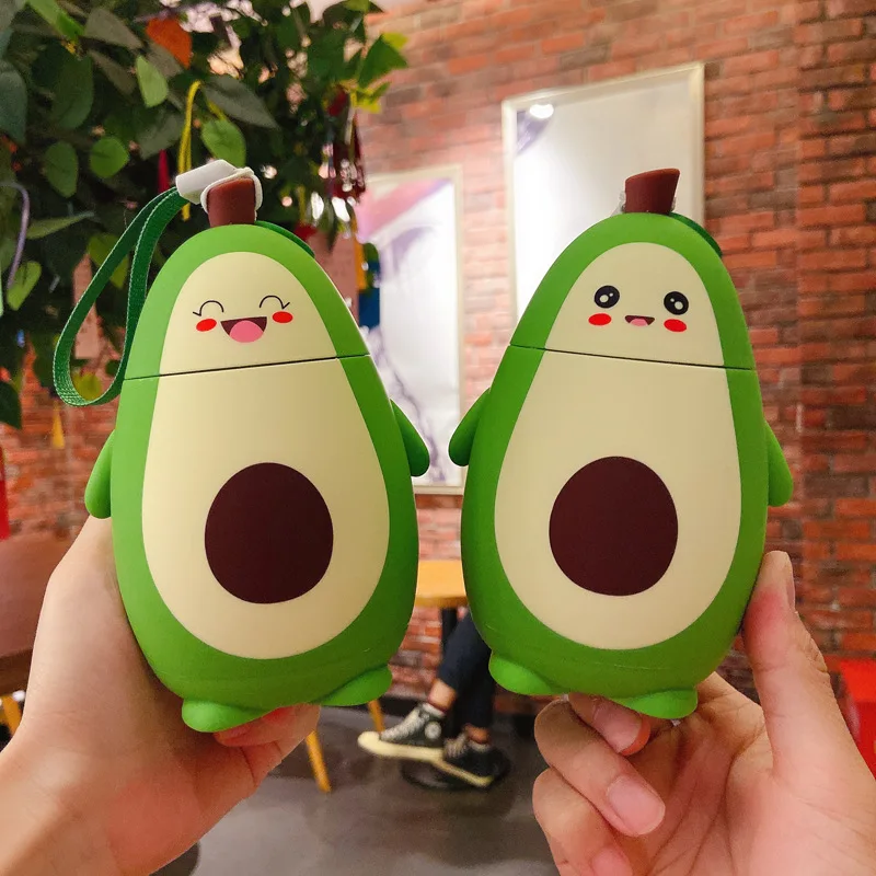 

Cute Avocado Vacuum Flask for Girls Super Cute Mini Vacuum Flask Female Portable Small Student Children Water Bottle