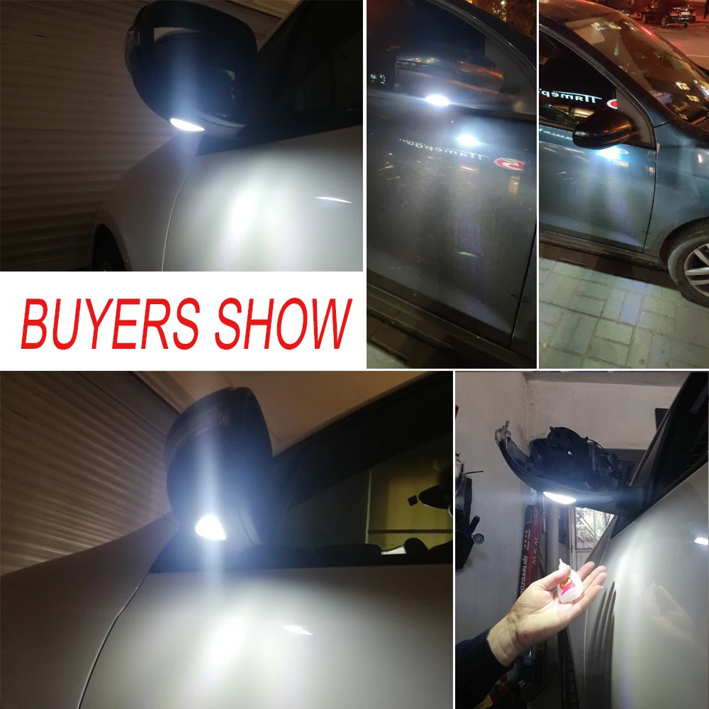 Светодиодная лампа для бокового зеркала PMFC 1 пара vw Golf 6 2009 2015 кабриолета 2012 Touran