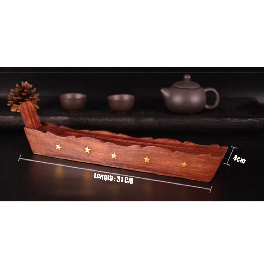 Палочка для ладана индийская ручная работа держатель из сандалового дерева