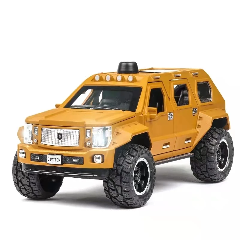 

Коллекция игрушечных моделей джипов из сплава George Patton 1:24