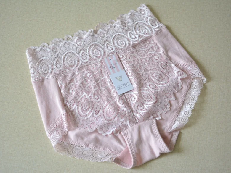RUIN LN M-XXL, женские хлопковые трусики, высокая посадка, трусы, сексуальное кружевное нижнее белье, женские кружевные трусики