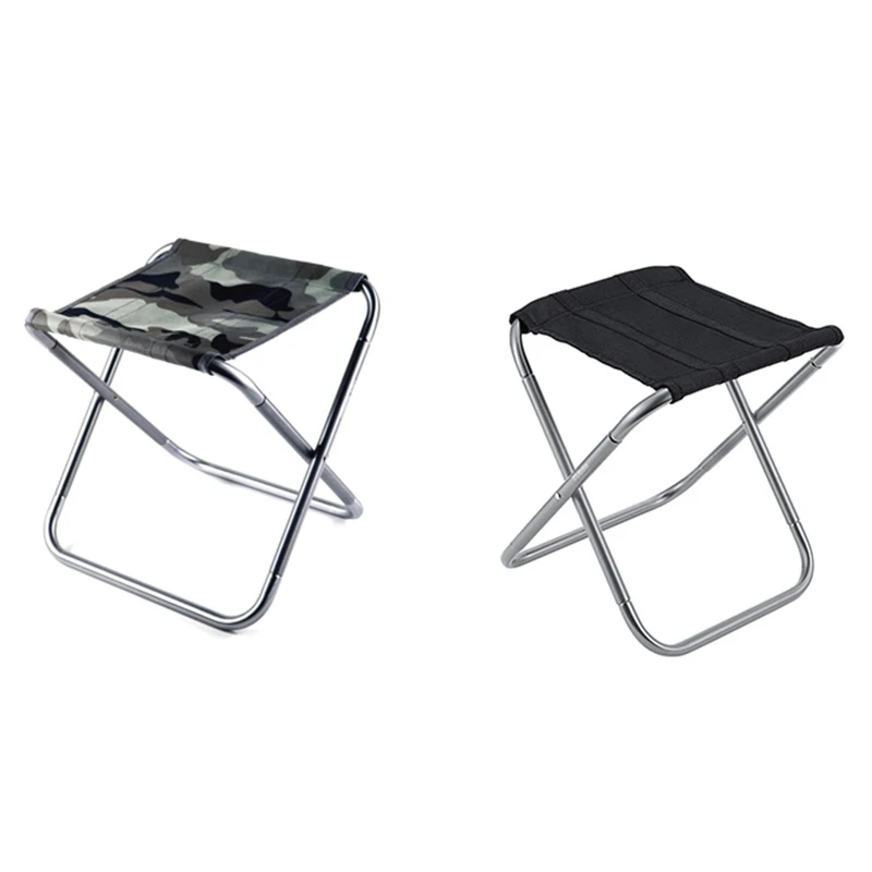 Складной рыболовный стул легкий складной алюминиевый для пикника и кемпинга