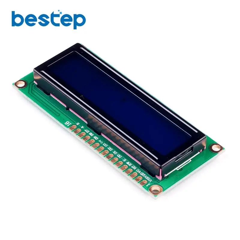 Модуль ЖК дисплея LCD1602 5V 16x2 контроллер с синим экраном для arduino 1602|display 5v|module lcdbacklight