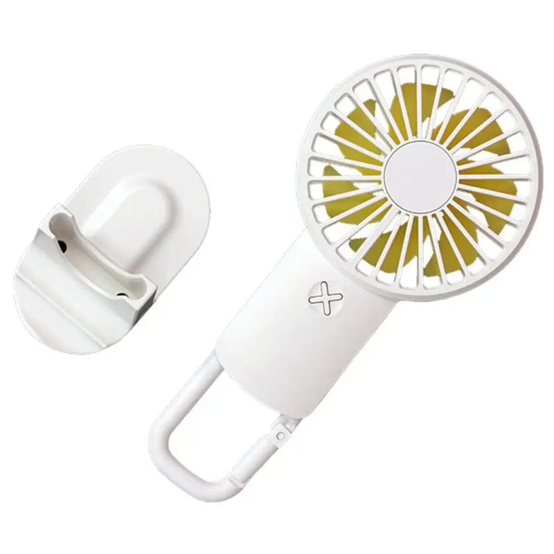 

Handheld Carabiner Fan USB Rechargeable Mini Cooling Fan 3 Speed Air Cooler