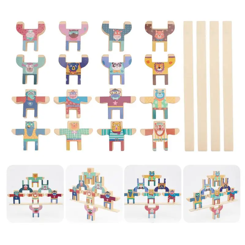

1 Set Hercules Balance Building Blocks Hercules Building Stacking Games Toys