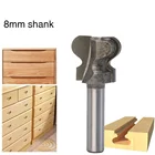 Концевые фрезы с хвостовиком 8 мм для дерева промышленного класса