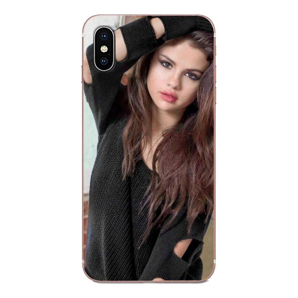 Сцена Селена Мари Гомес ультра тонкая для Huawei P7 P8 P9 P10 P20 P30 Lite Mini Plus Pro Y9 Prime P Smart Z 2018