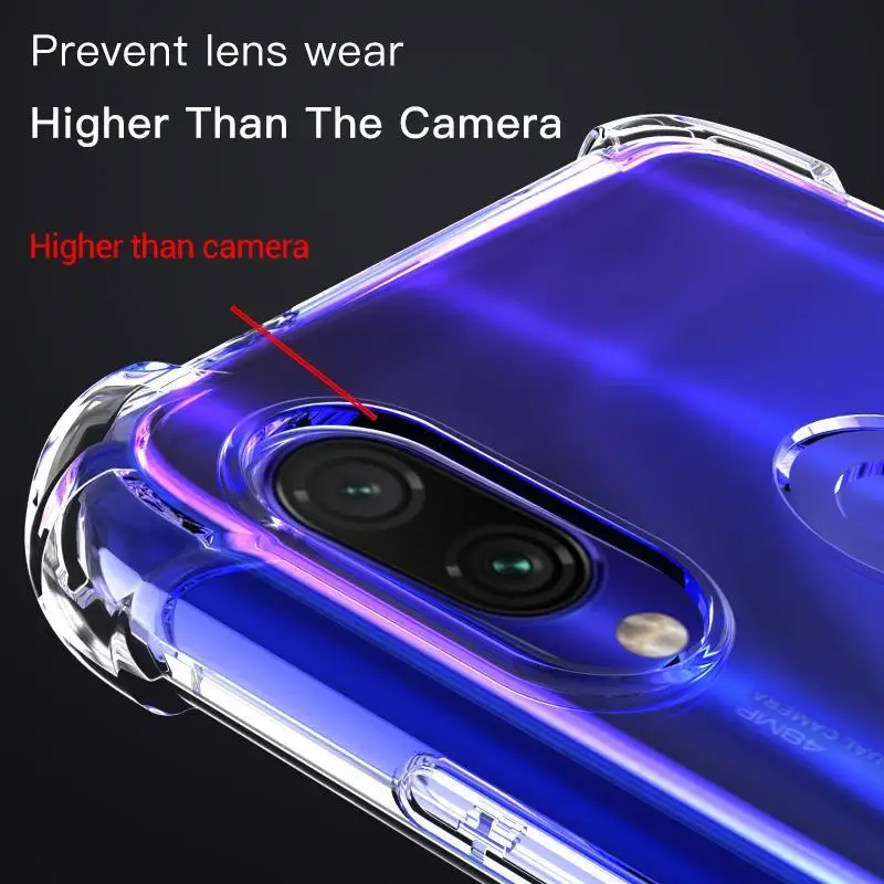 Противоударный чехол для Xiaomi Redmi Note 7 8 T Pro противоударный с воздушной подушкой