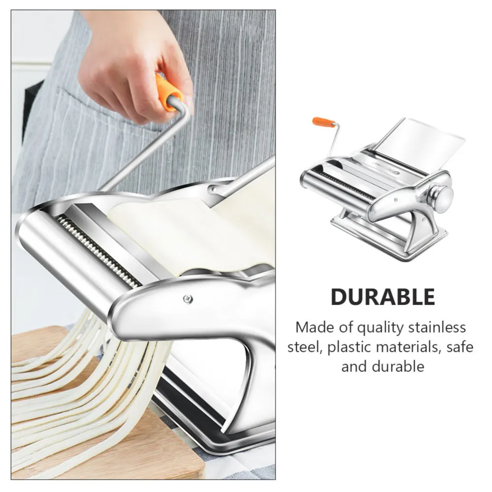 

Household Noodle Press Machine Creative Dumpling Wrapper Makers (Silver)