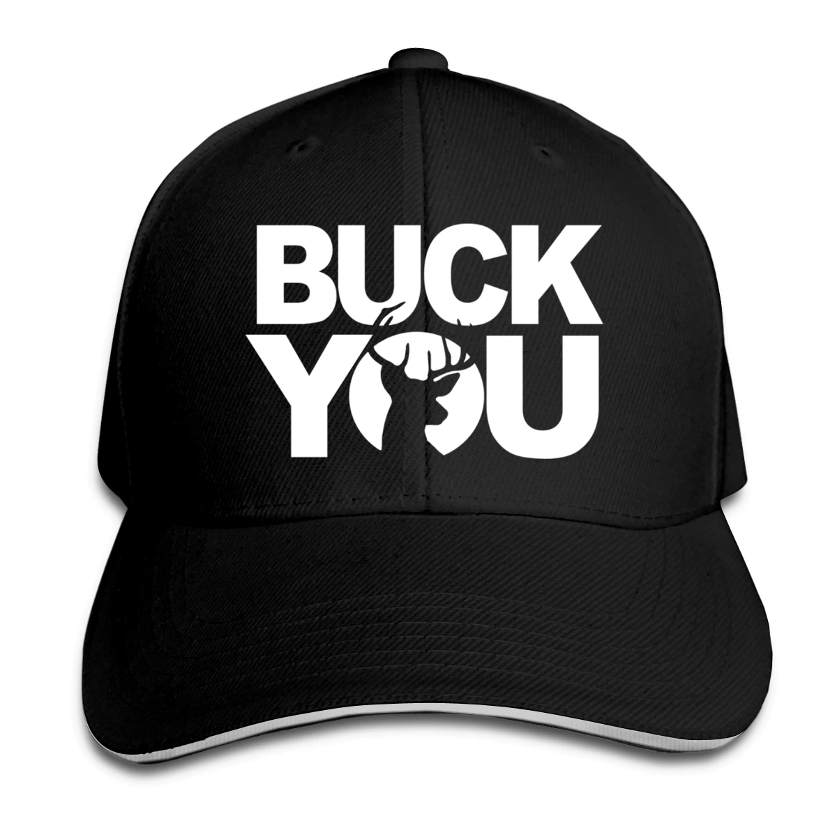 

Buck You Hat Baseball Cap for Men Women Fashion Adjustable Sun Hat