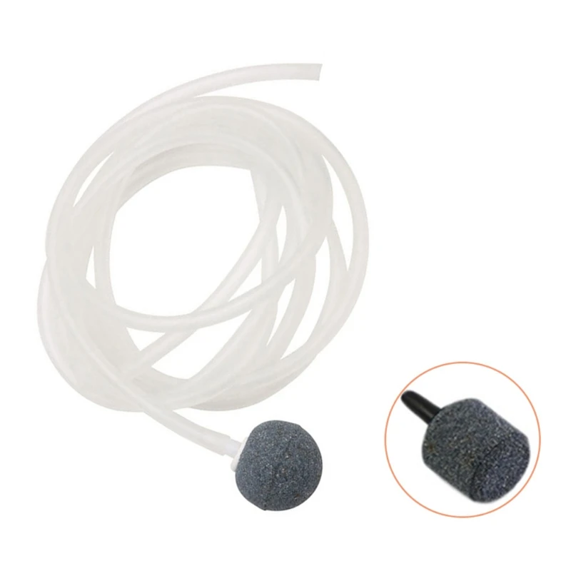 

Aquarium Battery Operated Tank Fish Air Pump Aerator Oxygen w/Air stone Portable