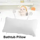 Надувная подушка для ванной, подушка для ванны, спа, подушка для шеи с присосками