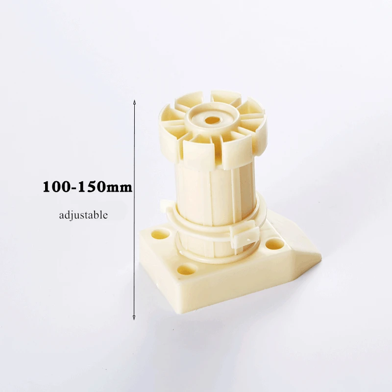 Пластиковые ножки для шкафа регулируемая высота 4 шт. дивана ножек кухни ванной