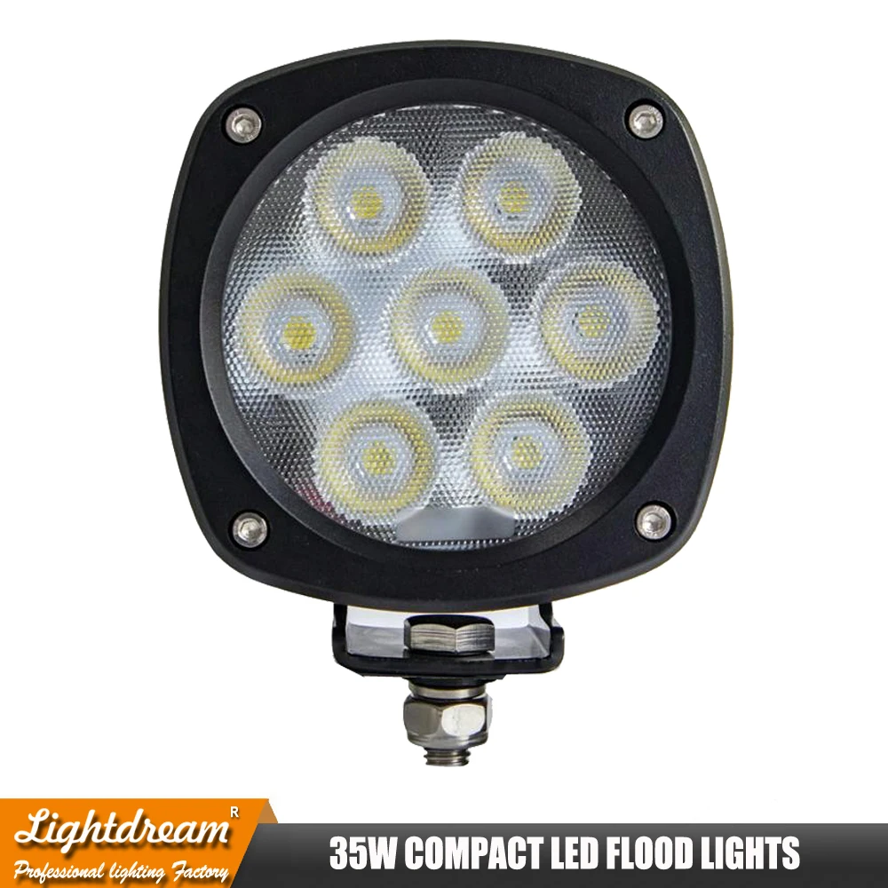 4 25x4 25 &quotдюймов 35 Вт Светодиодный прожектор рабочий свет для фронтальный