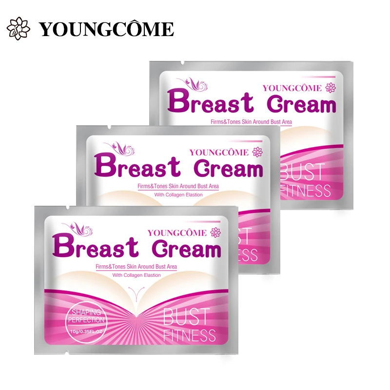 

YOUNGCOME 3 шт./компл. 10 г крем для улучшения груди, улучшение подтяжки груди, смягчение, отбеливание, увлажнение