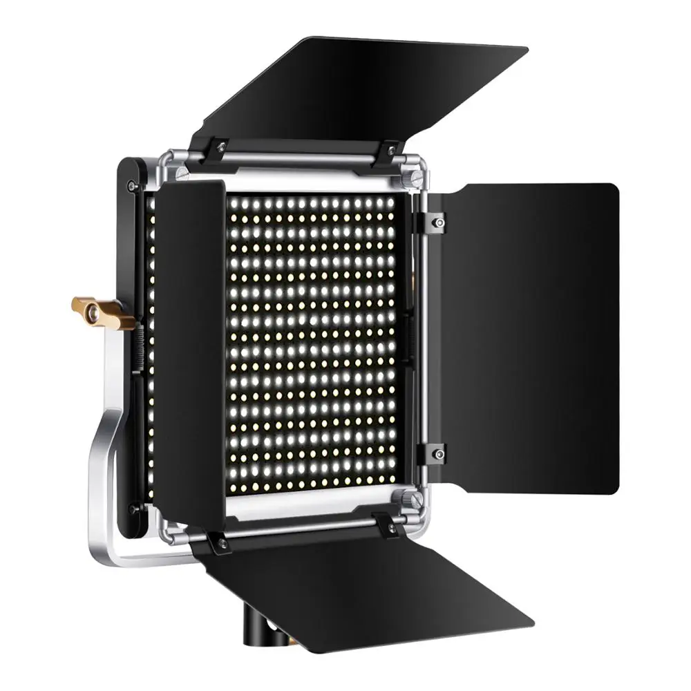 Neewer Dimmable двухцветный 500 светодиодный светильник для видеосъемки с шторкой u