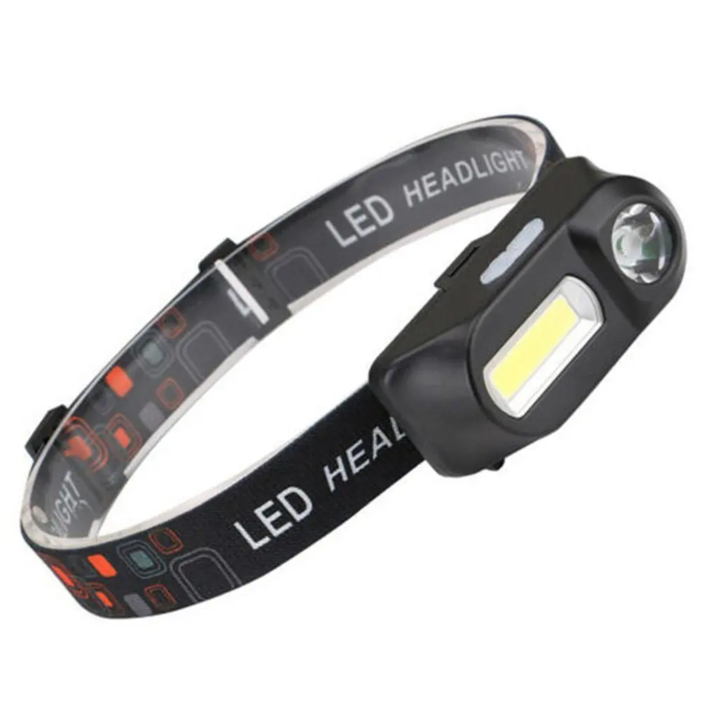 Многофункциональный Usb-интерфейс заряжающий головной светильник Cob наружный