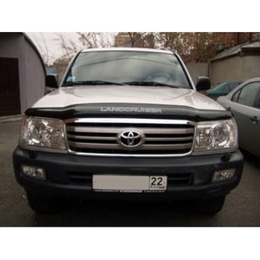 Дефлектор капота темный toyota land cruiser 100 1998- (logo) nld.stol | Автомобили и мотоциклы