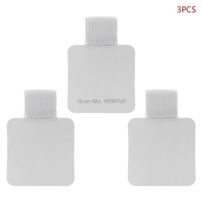 3 шт. квадратные самоклеящиеся кожаные зажимы карандаши| |