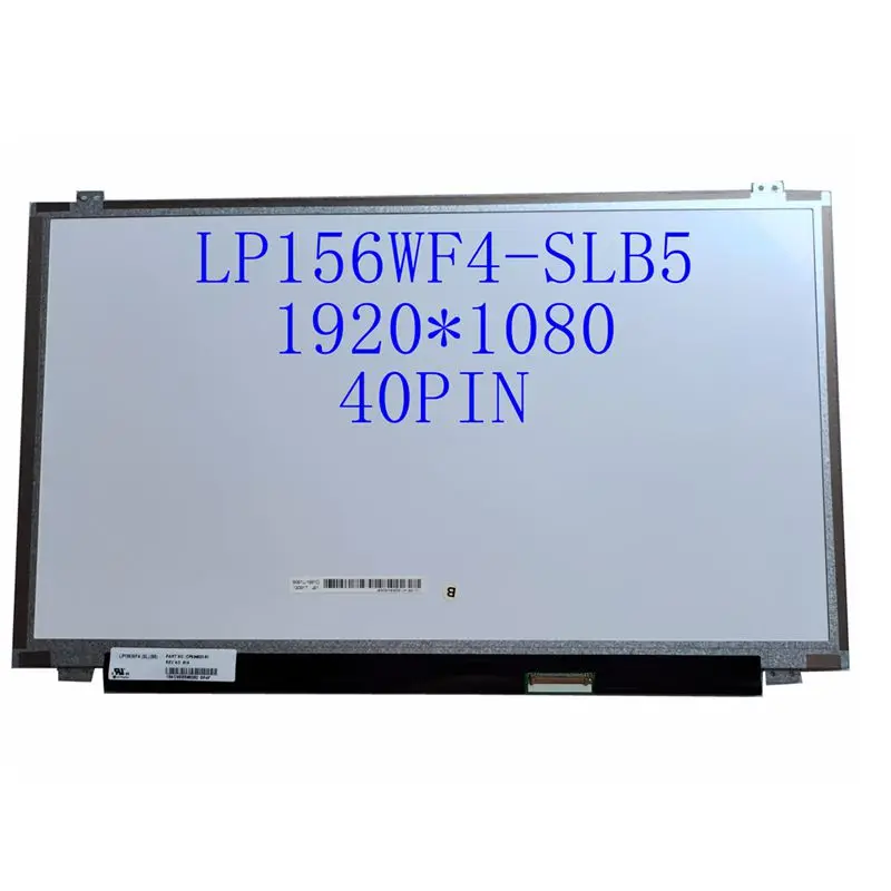 15 6 дюймовый IPS тонкий ЖК экран для ноутбука LP156WF4 SLB5 светодиодный с матрицей 40pin