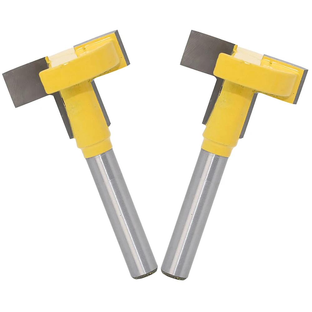 

1/4" Shank T-Slot Cutter Router Bit For 2" Hex Bolt Woodworking Chisel Tool New