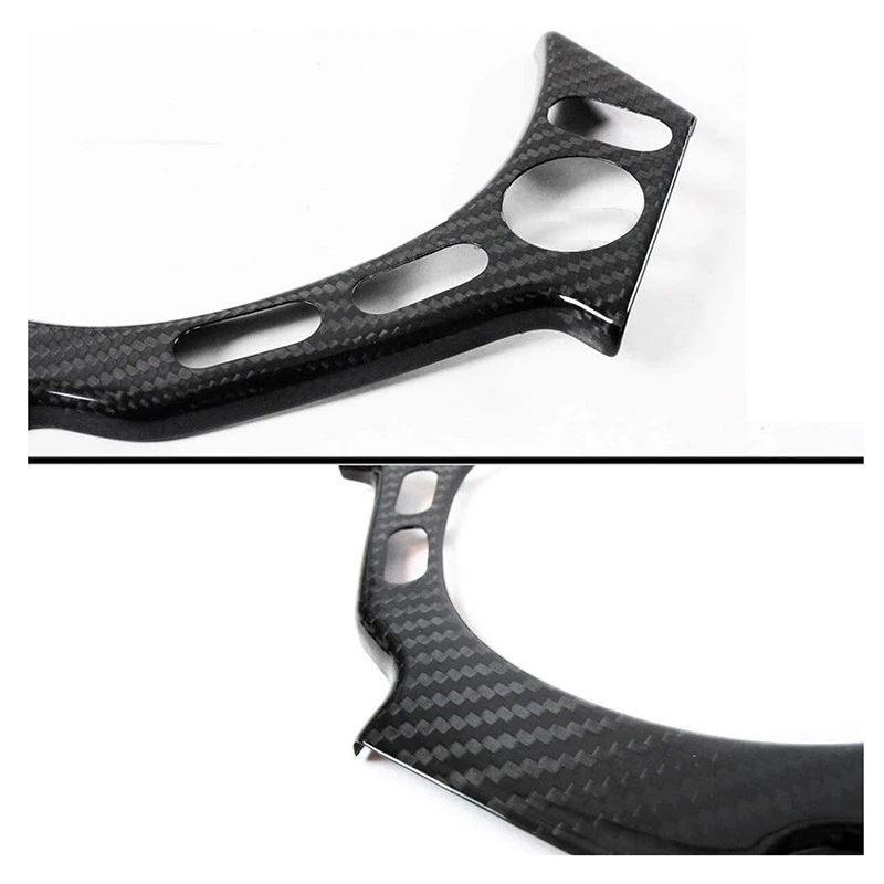 

Car Carbon Fiber Car Steering Wheel Center Trim Cover Steering Wheel Center Protector for Nissan GTR GT R R35 2009-2016