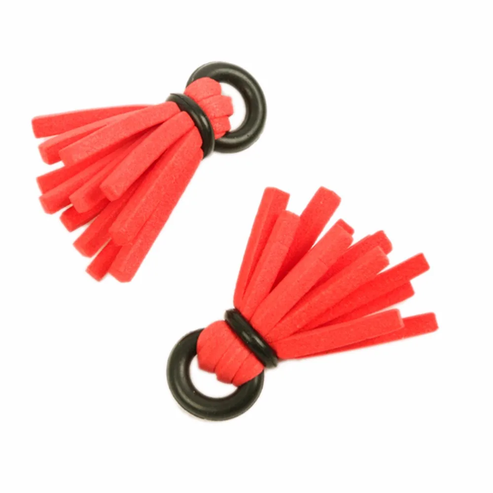 

4 Pcs/Lot Foam Strike Indicators For Fly Fishing Fishing Tackle Box 30mm Yellow/Orange