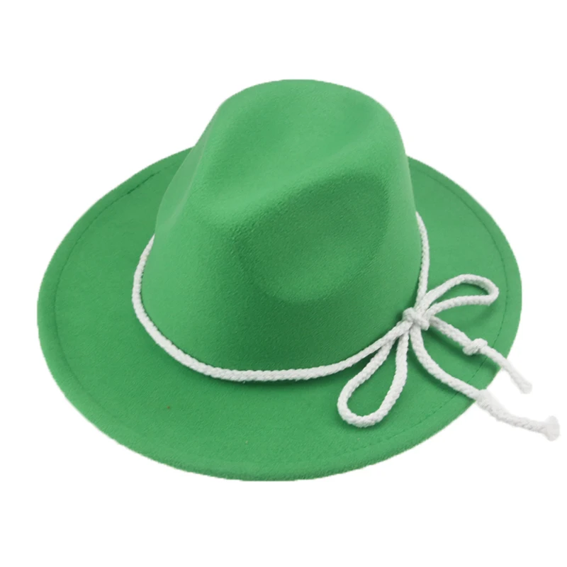 

Women Fedoras Hats Solid Color Red Green Black Simple Classic Fedora Hat Casual Formal Fascinator Church Felt Hats Sombrero Paja