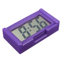 1pc mini car digital clock car accessories car clocks auto electronic clock lcd watch clock suitable for car interior decorate