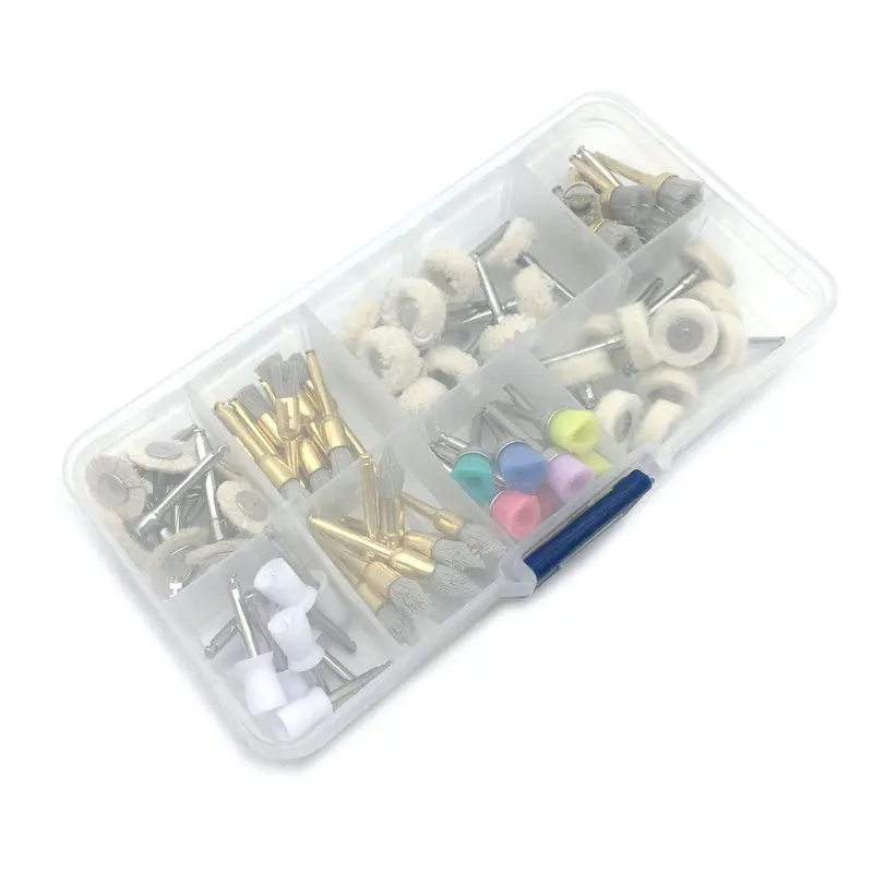 80 шт./компл. зубная щетка для полировки зубов|Стомотологические сверла и щетки| |