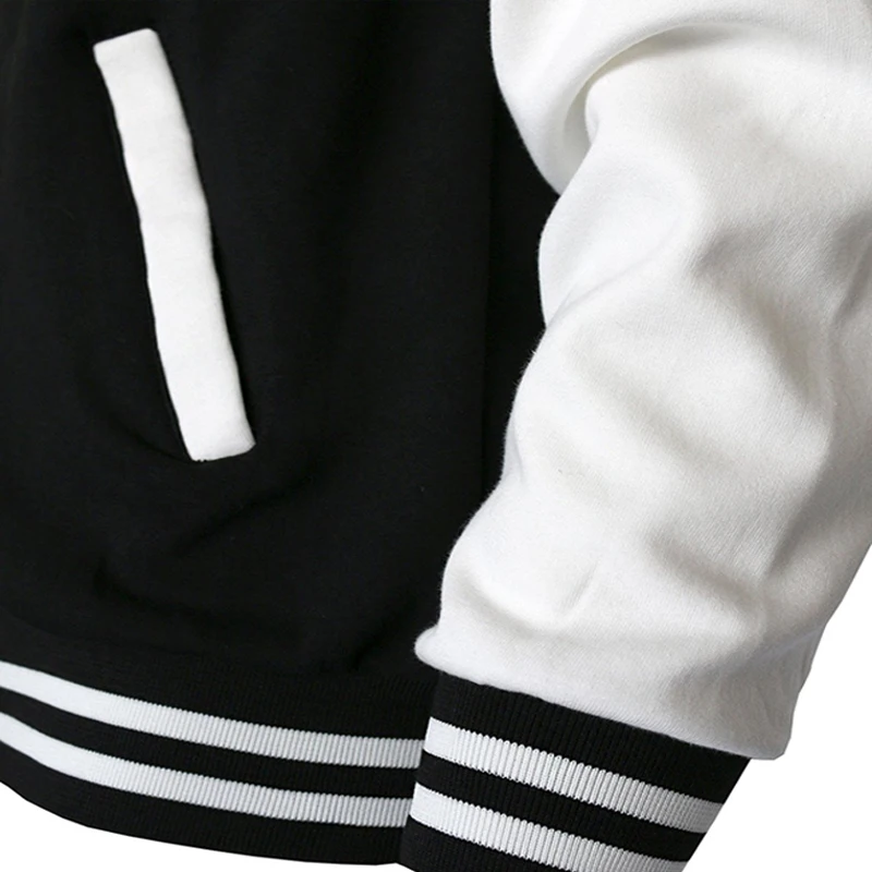 

men Stranger things Print fashion baseball jackets plus velvet new style sweatshirt 2019 Autumn winter long sleeve coats clothes