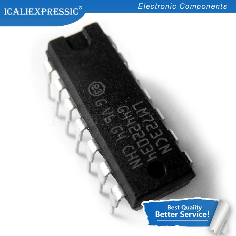 

10 шт. UC723L = LM723CN DIP14 LM723 DIP-14 MC1723CP DIP новый и оригинальный IC