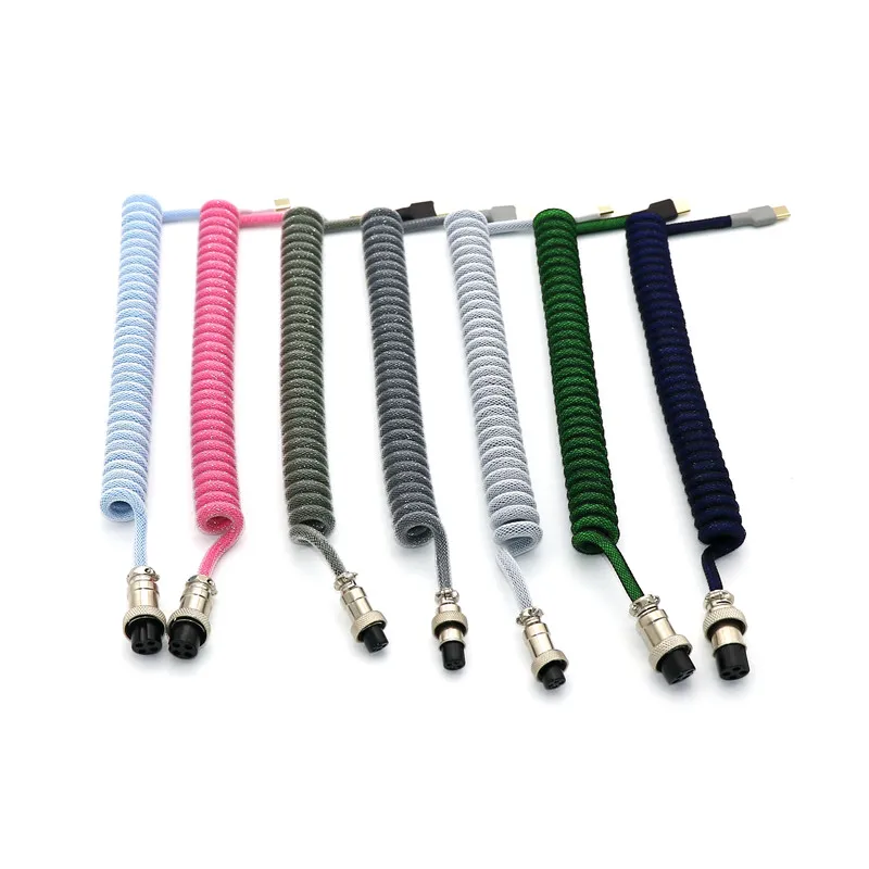 

Angitu 100m 3mm 1/8" Single Silk PET Expandable Braided Cable Sleeving For USB Keyboard Cable